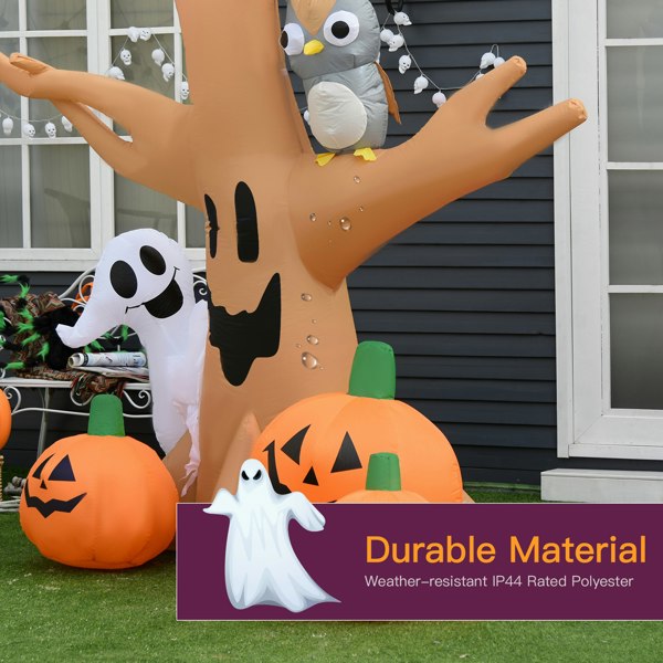 Inflatable Halloween Ghost Tree