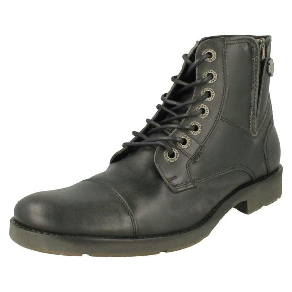 Harley Davidson Mens Harley Davidson Lace Up Ankle Boots Maine