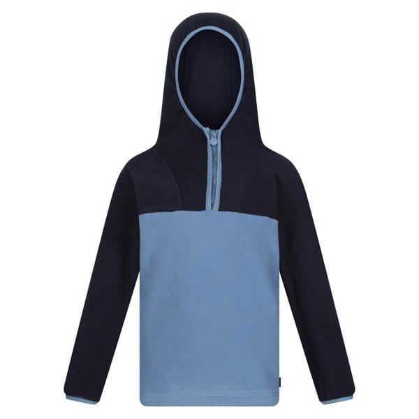 Regatta Boy's Fayley Fleece Hoodie - Navy / Coronet Blue