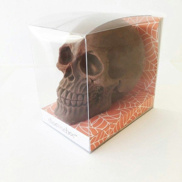 CHOC ON CHOC Giant Chocolate Skull