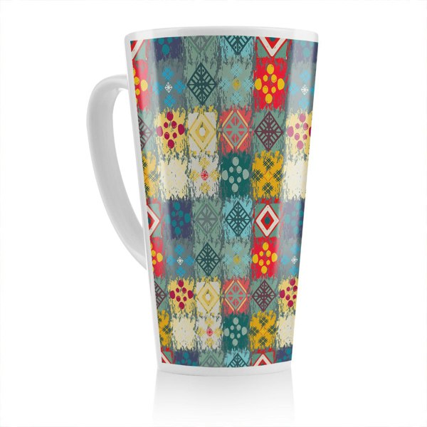 Benjamin Tate Design Tribal Art Boho Latte Mug