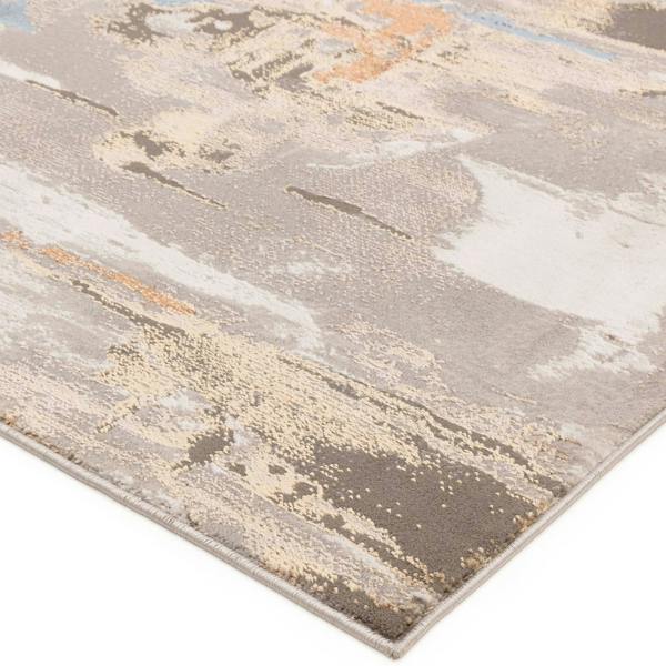 Asiatic The Rug Edit Miro Metallic Border Beige Area Rug