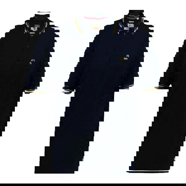 Duke Mens D555 Hamford 1 Tipped Pique Ribbed Collar Kingsize Polo Shirt - Dark Navy