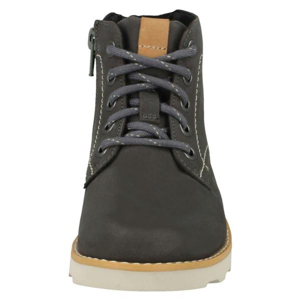 Clarks Boys Clarks Casual Boots Dexy Top