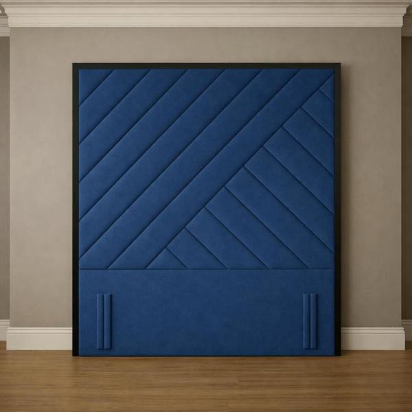 Great British Beds Sandra Headboard with Contrast Border