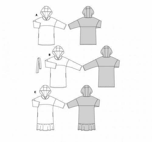 Burda Sewing Pattern 5851 Dresses For Women, 8-22 (34-48) - Easy