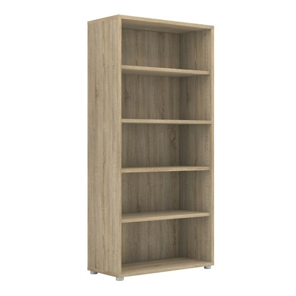 Furniture To Go Prima Bookcase 4 Shelves in Oak
