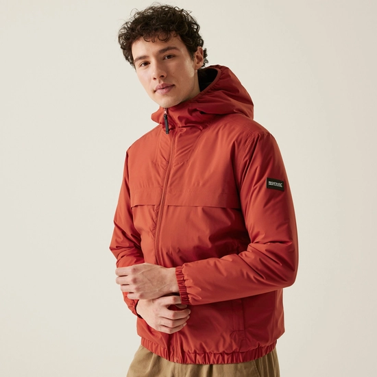 Regatta Mens Wiltom Waterproof Jacket - Red Ochre