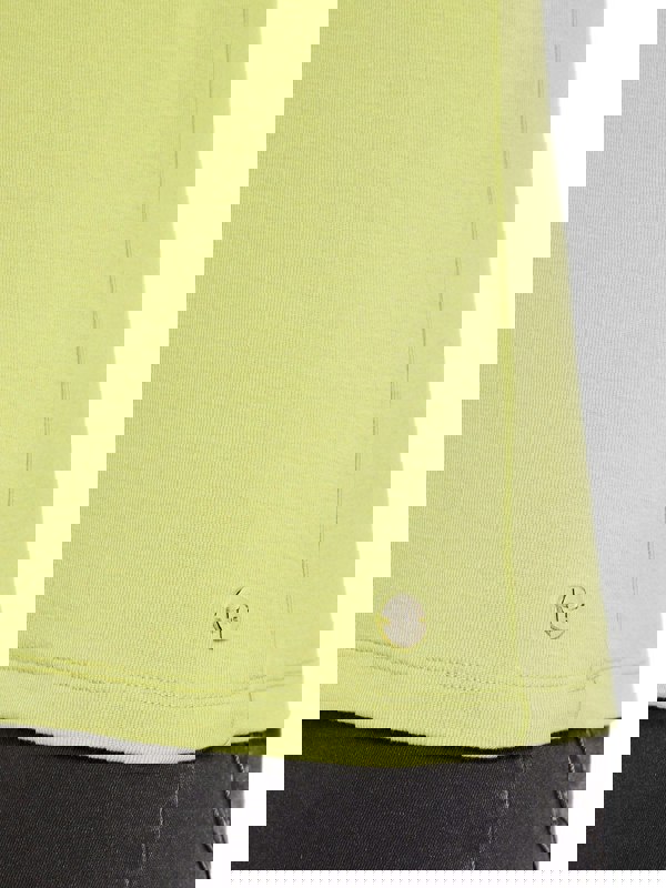 PennyPlain High Back V-neck Top - Kiwi