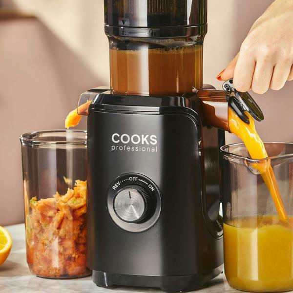 Cooks Professional Cold Press Juicer | 200W / 1L