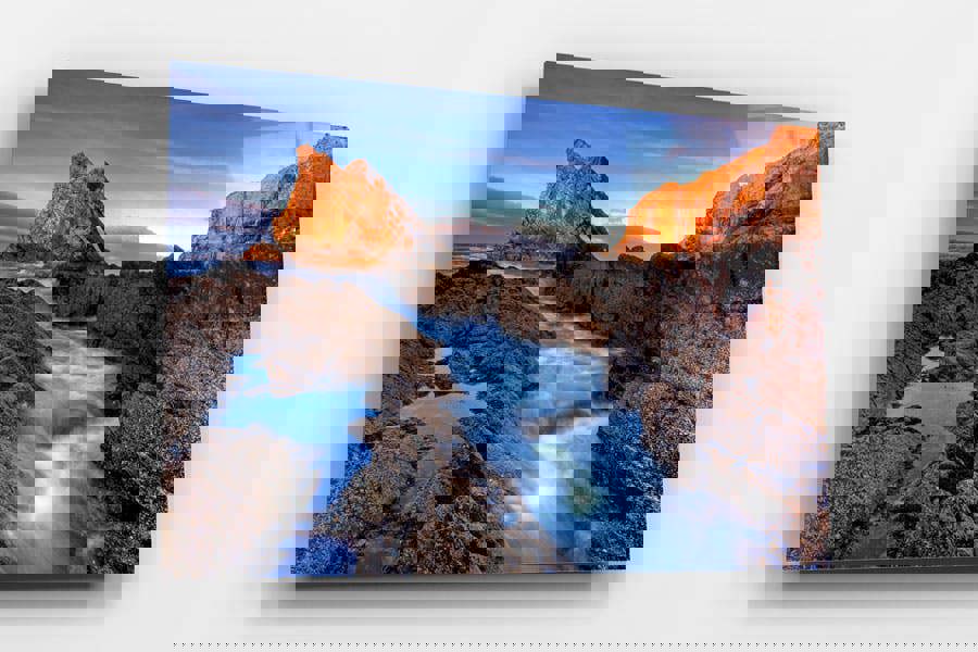 glossy acrylic art panel