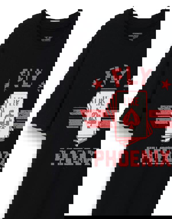 Top Gun: Maverick Mens Black Natasha Trace Aka Pheonix Short Sleeved T-Shirt