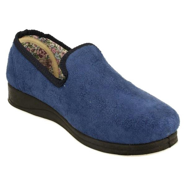 Padders Ladies Padders Wide Fit Slippers Repose 18