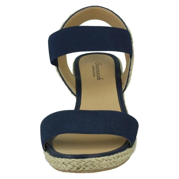Savannah Ladies Savannah Wide Fit Wedges F2292