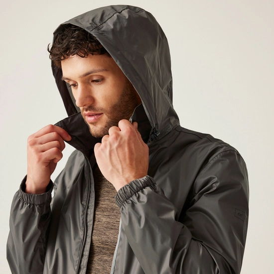 Regatta Mens Lyle IV Waterproof Hooded Jacket - Treetop