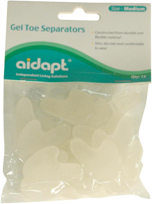 Aidapt Gel Toe Separators Medium