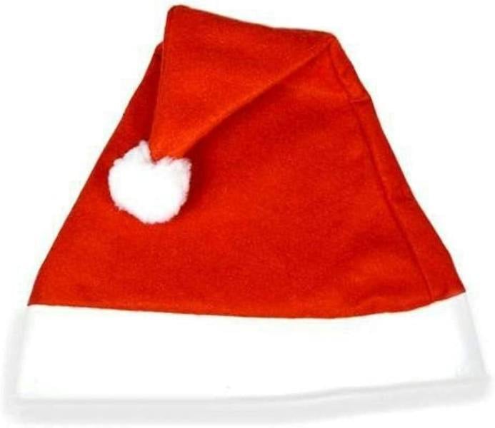 Adult Size Christmas Felt Santa Hat Costume Accessories Pack of 12 for Parties and Displays image 3