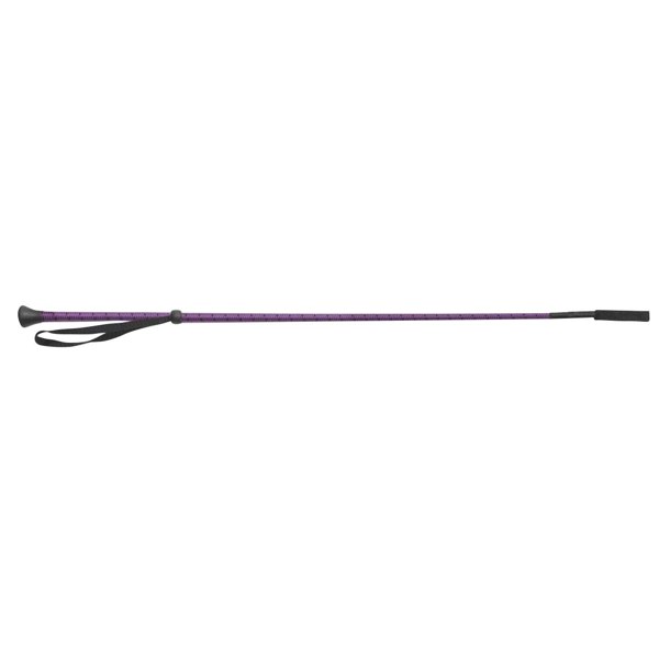 Shires Thread Stem Horse Riding Whip - Purple