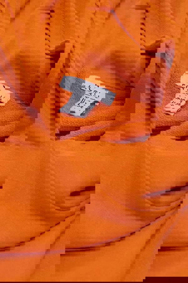 ENORSIA Jersey Hoodie With Elastic Waistband