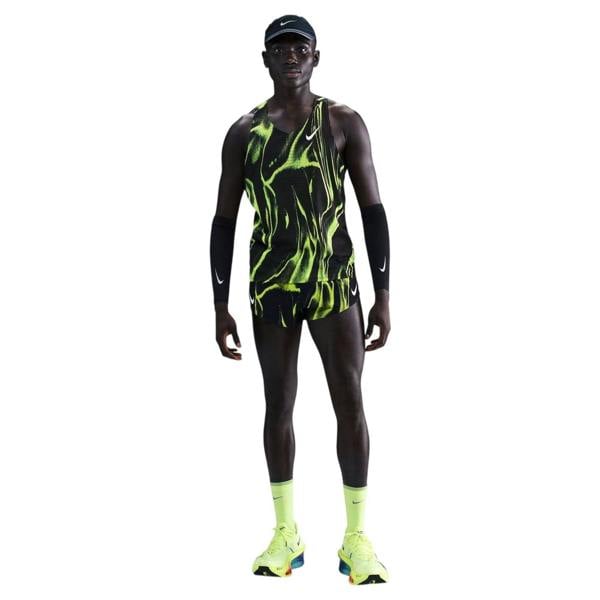 Nike Mens Elite Dri-FIT Tank Top - Volt/White - 