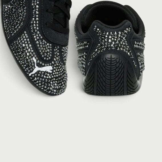 Puma X Swarovski Speedcat Black