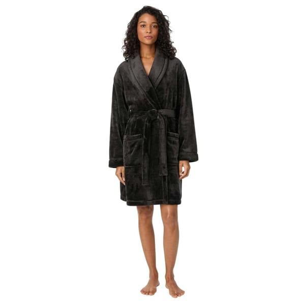 DKNY Womens/Ladies Robe - Black - 