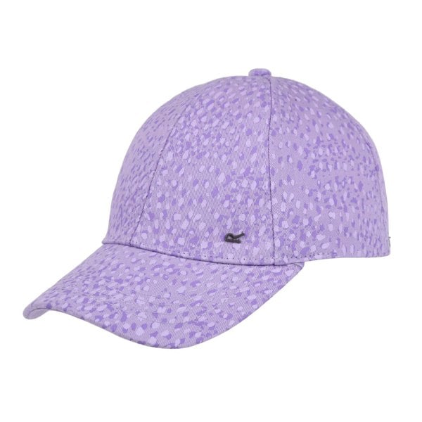 Regatta Childrens/Kids Cuyler III Animal Print Cap - Pastel Lilac