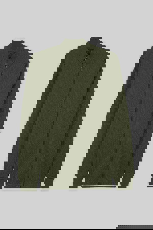 ENORSIA Mens Premium Texture Jersey Jacket