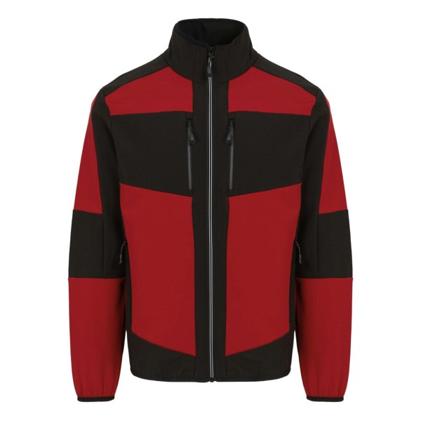 Regatta Unisex Adult E-Volve 2 Layer Soft Shell Jacket - Classic Red/Black