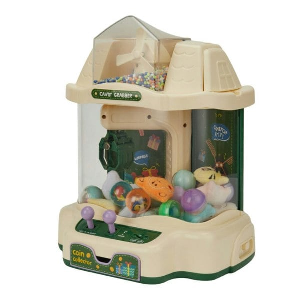 Household Mini Claw Machine with Game Coins-Green Living and Home