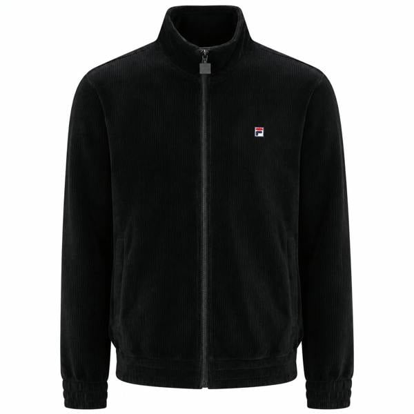Fila Walter Corduroy Track Top Jacket Black