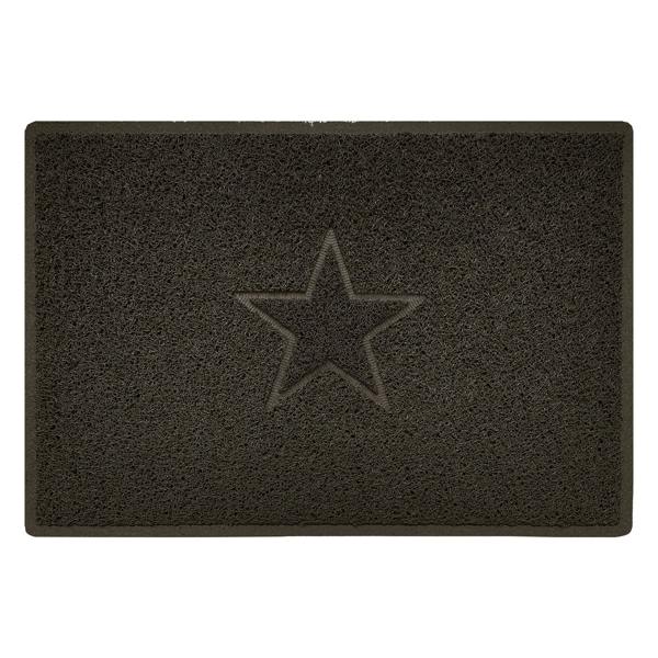 Nicoman Embossed Spaghetti Outdoor Doormat - Brown