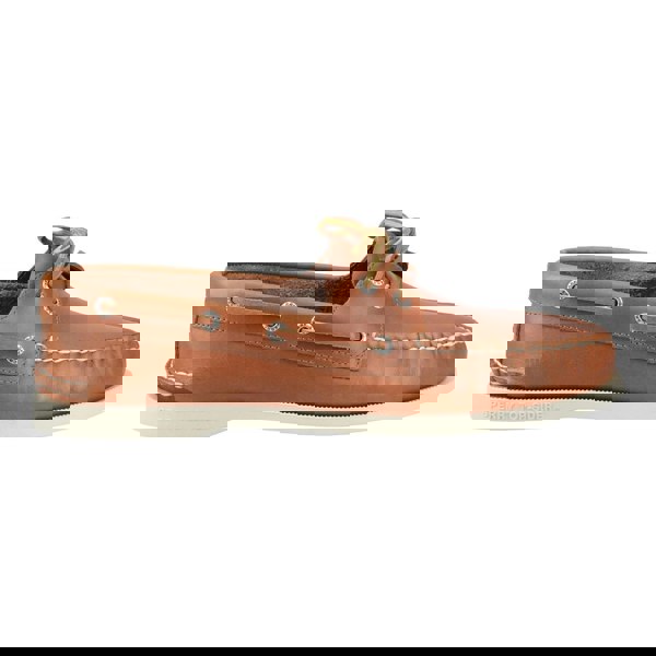 Sperry Authentic 2 Eye Leather Men's Tan Boat Shoes