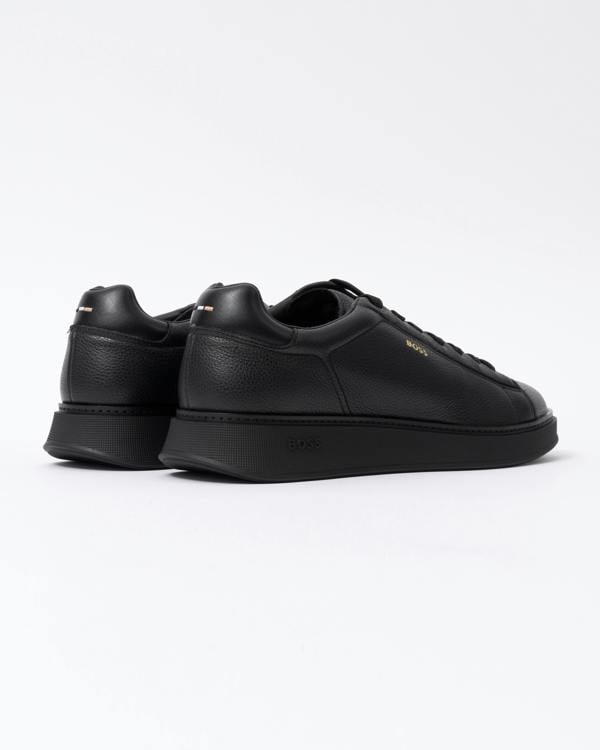 Back of the BOSS Orange Bulton_Runn_tb Mens Trainers - Black 005