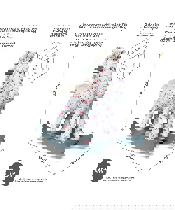 Little Bird Told Me Lily & Rose Rocking Horse