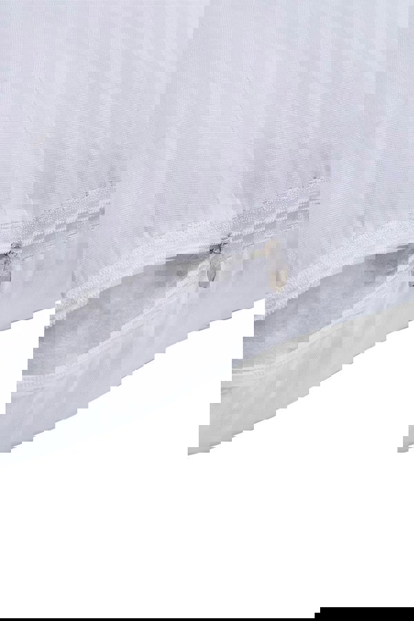 Living and Home 2Pcs Washable Stripe Bed Pillows Comfortable Medium Firm Support Pillows, 74cm L x 48cm W