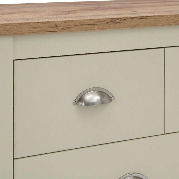 Timber Art Design Lisbon 7 Drawer Bedroom Chest of Drawers Storage Cabinet