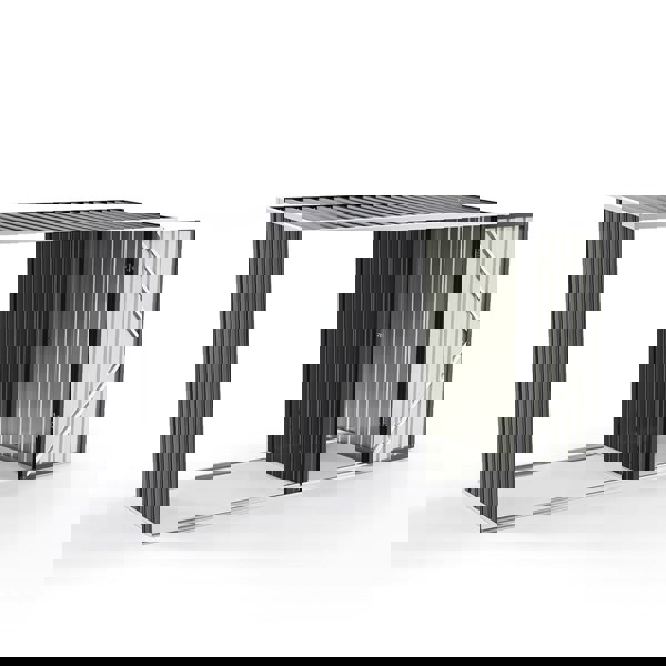 Garden Storage Shed Metal Storage Box with Log Rack Garden Storages & Greenhouses Living and Home 