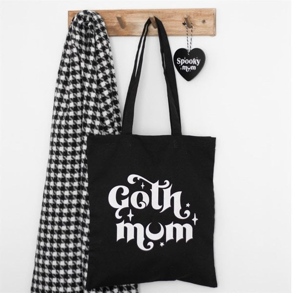 Serano Goth Mum Polycotton Tote Bag