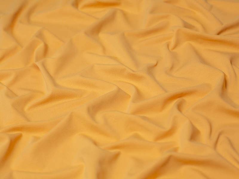 Minerva Core Range Minerva Heavy Cotton Jersey Stretch Knit Fabric - Plain Design Dressmaking Fabric, 160 cm / 63" Wide - per metre