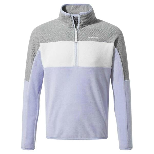 Craghoppers Childrens/Kids Zip Neck Sweatshirt - Autumn/Grey Marl - 
