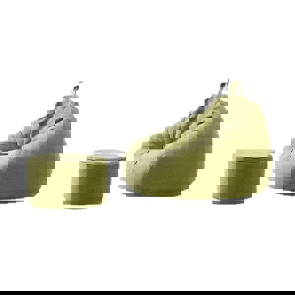 Piggy Beanbag And Footstool-Weilai Concept-Green-Weilai Concept