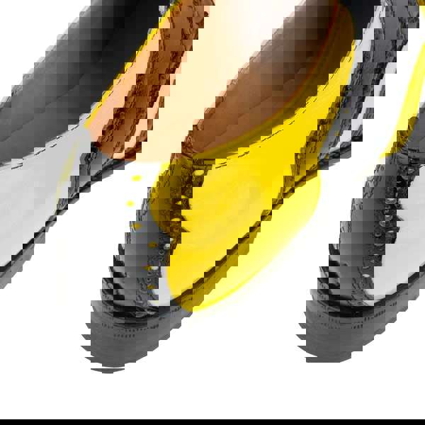 Embassy London Kensington - Yellow & Black - Men's leather brogue lace-up