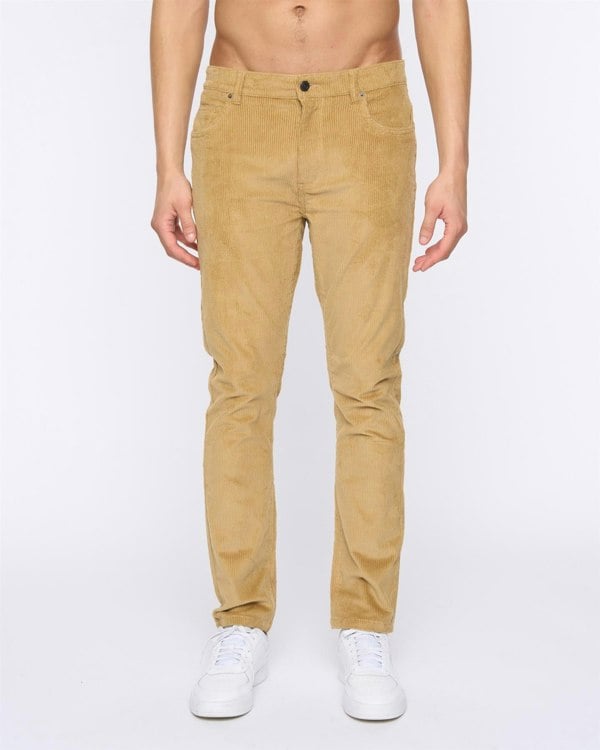 Duck and Cover Cordsome Trousers - Sand