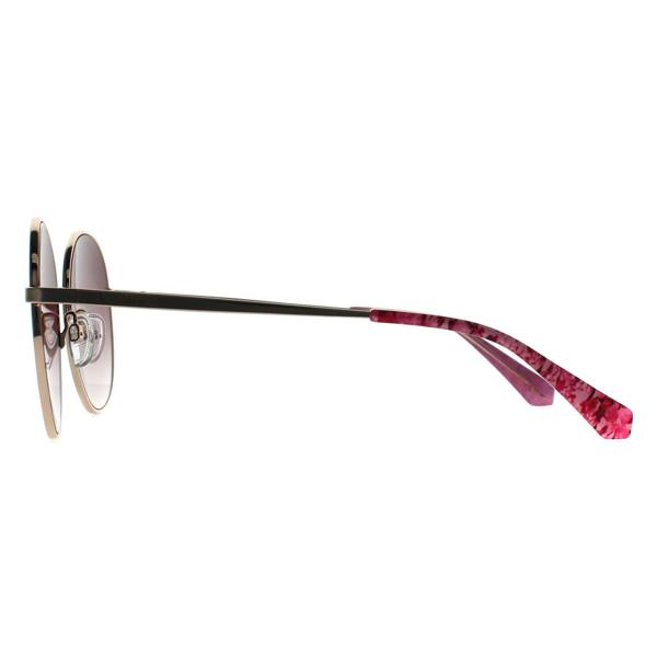 Ted Baker Sunglasses TB1744 Viola 401 Gold Brown Gradient