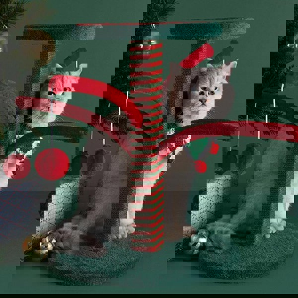 NA62 Pet Furniture Cat Kitten Christmas Tree, Scratcher Tree-Weilai Concept-Weilai Concept