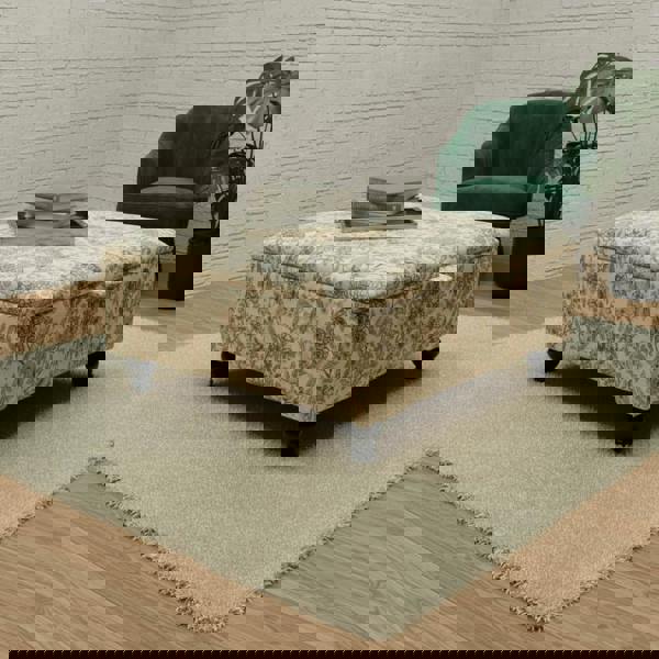 Luxury Large Footstool Ottoman with Hidden Storage - ISTOOLS