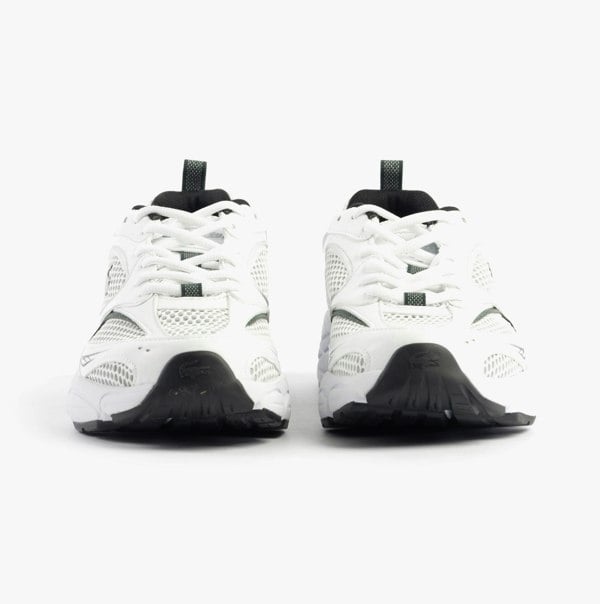 Lacoste STORM 96 2K Mens Trainers White/Dark Green