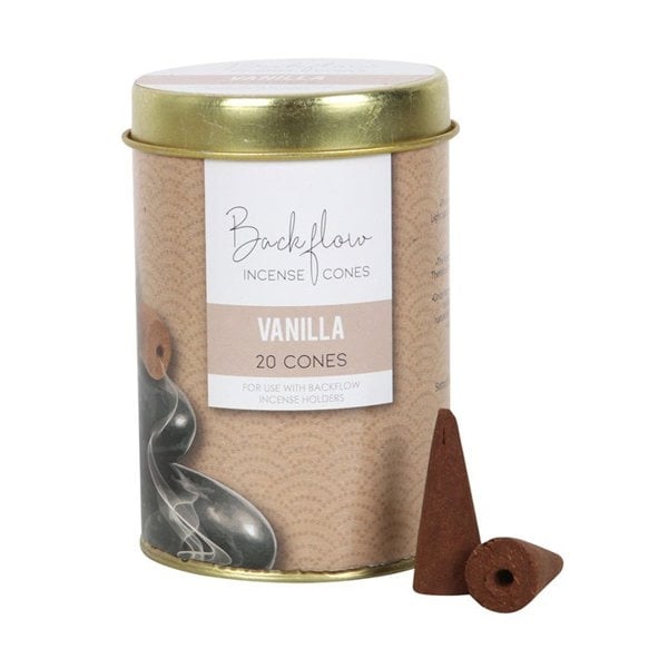 Serano 6 Tins of  Elements Vanilla Jumbo Backflow Cones