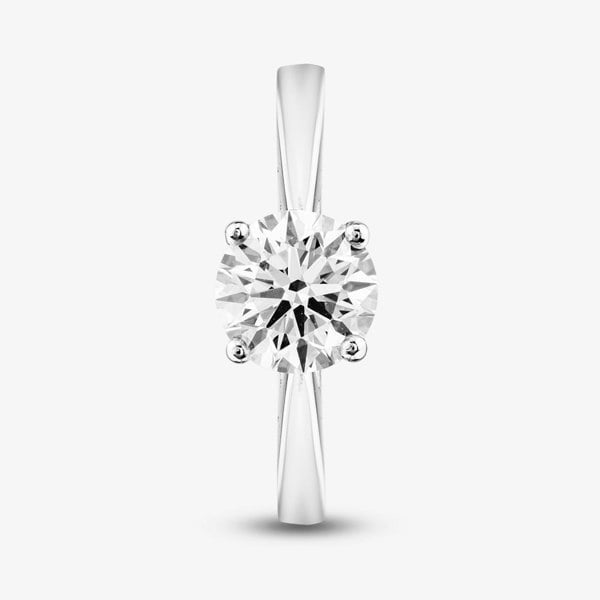 T. H. Baker Platinum Lab Grown 1.00ct Diamond Solitaire Ring 015MT-P001